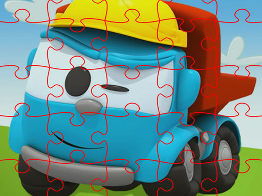 Game Screenshot Leo The Truck Jigsaw