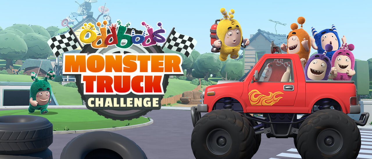 Game Screenshot Oddbods Monster Truck