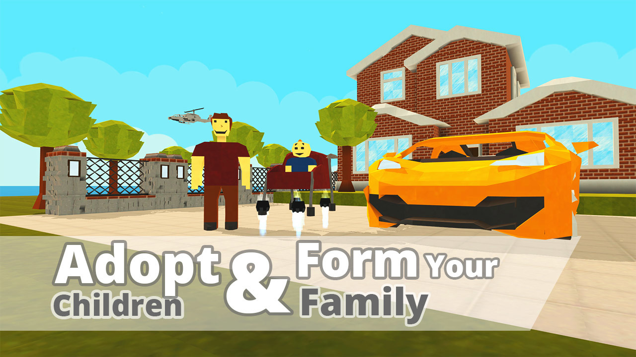 Game Screenshot KOGAMA Adopt Children and Form Your Family