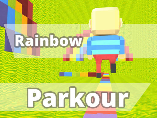 Game Screenshot KOGAMA Rainbow Parkour