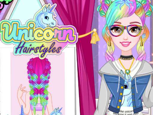 Game Screenshot Unicorn Hairstyles