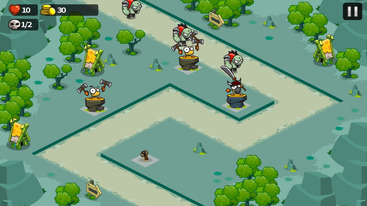 Game Screenshot King Bird Tower Defense