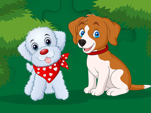 Game Screenshot Cute Puppies Jigsaw