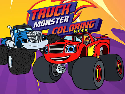 Game Screenshot Monster Truck Coloring