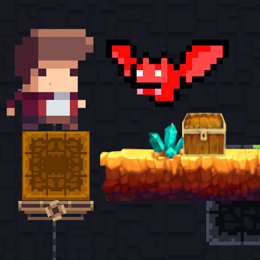 Game Screenshot Tiny Man And Red Bat