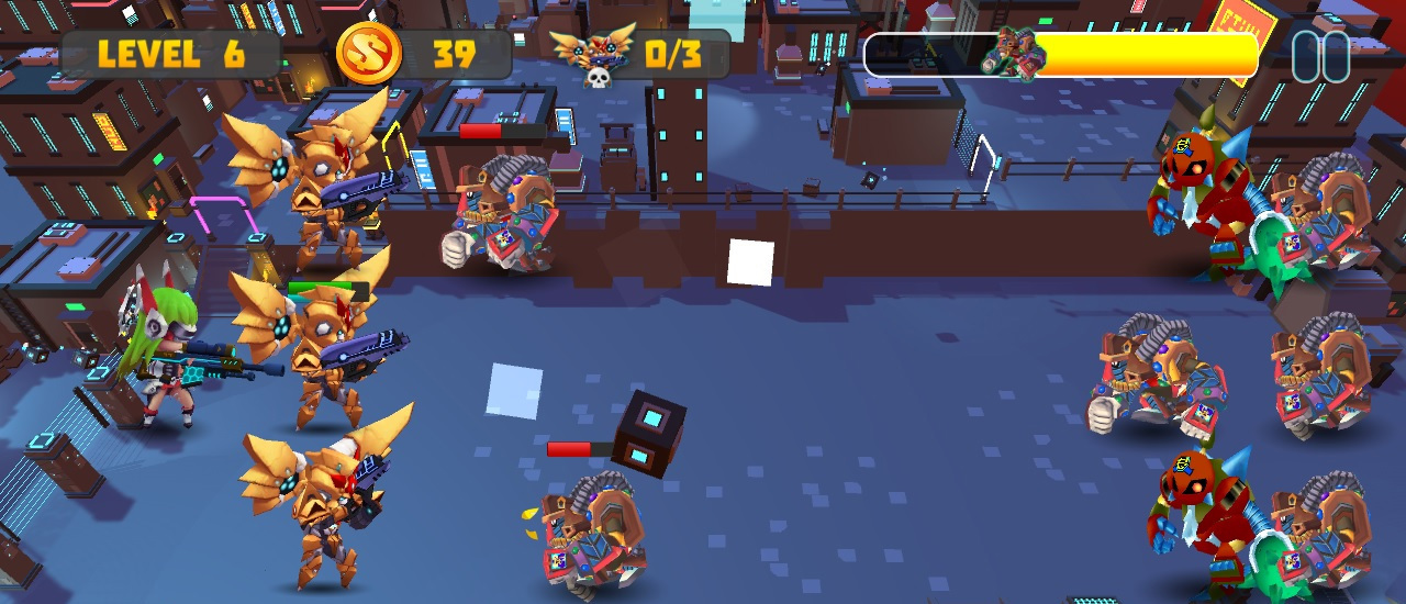 Game Screenshot Guardians vs Zombies