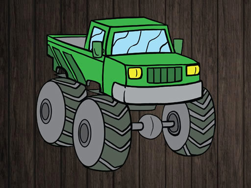 Game Screenshot Monster Truck Jigsaw