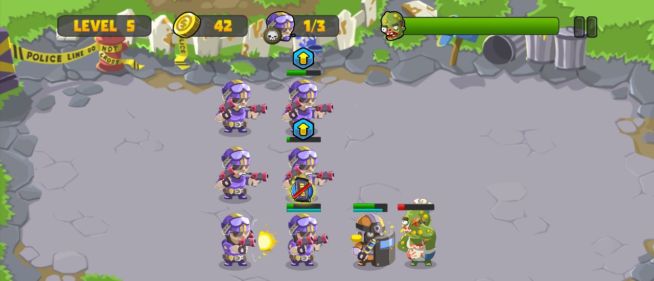 Game Screenshot Squad Defense