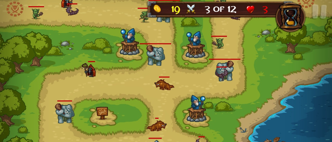 Game Screenshot Tower Defense 2D