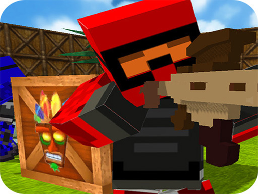 Game Screenshot Blocky Gun Paintball 2