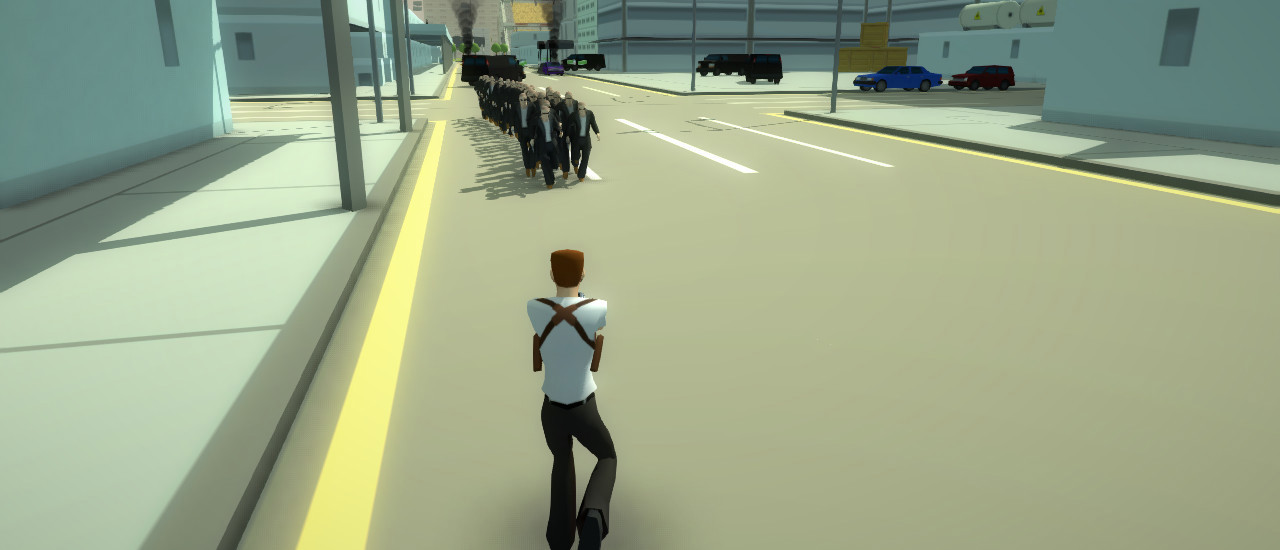 Game Screenshot Mob City