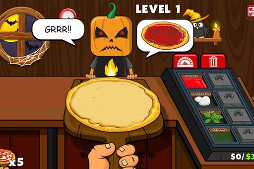 Game Halloween Pizzeria