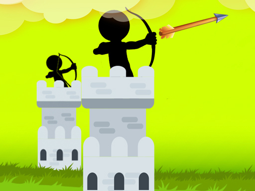 Game Screenshot Stickman Archer Castle