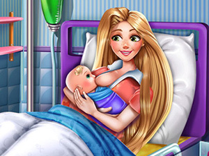 Game Screenshot Goldie Princess Mommy Birth