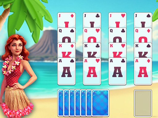 Game Screenshot Palm Island Solitaire