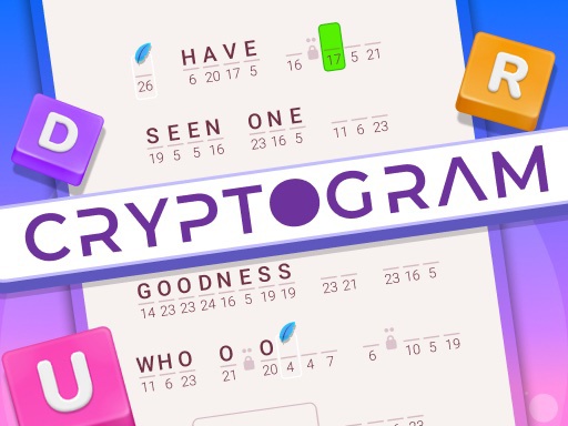 Game Screenshot Cryptogram: Word Brain Puzzle