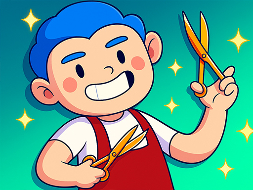 Game Screenshot Idle Barber Shop