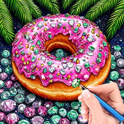 Game Screenshot Diamond mosaic