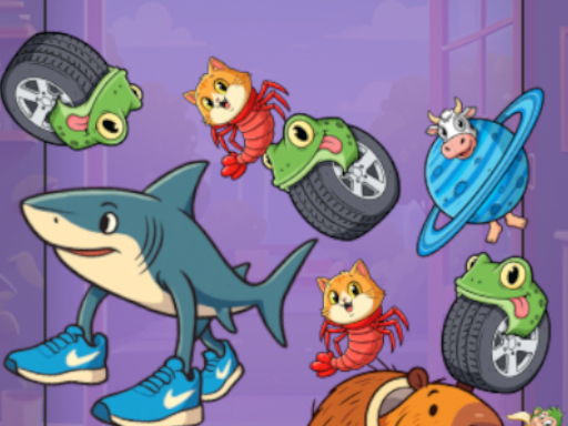 Game Screenshot Brainrot Merge Drop Puzzles