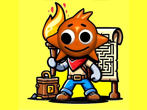 Game Screenshot Sprunki Torches Maze