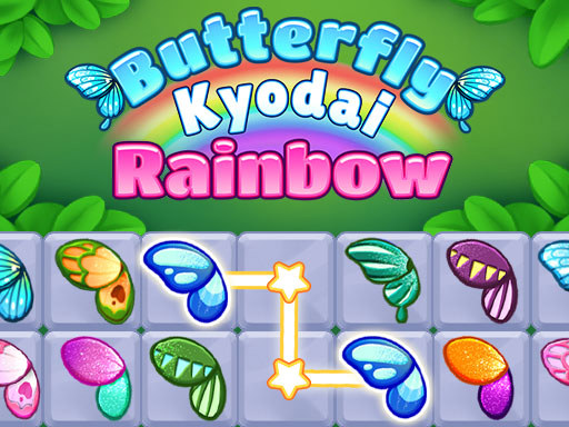 Game Screenshot Butterfly Kyodai Rainbow