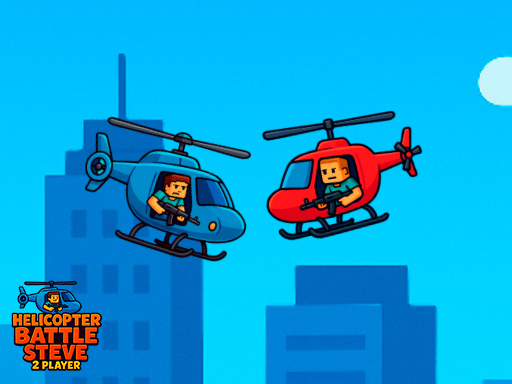 Game Screenshot Helicopter Battle Steve 2 Player