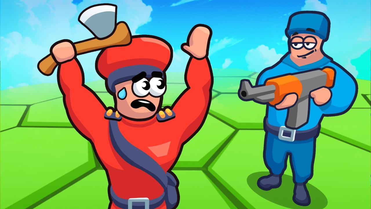 Game Screenshot Tile Hex World: Red vs Blue