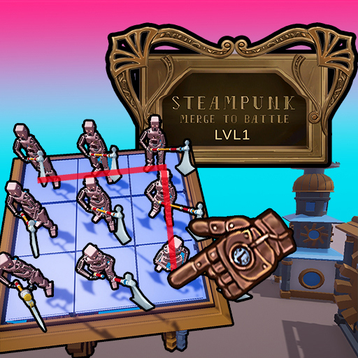 Game Screenshot Steampunk Merge To Battle