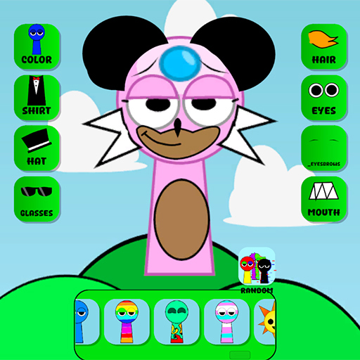 Game Screenshot sprunki character maker OC
