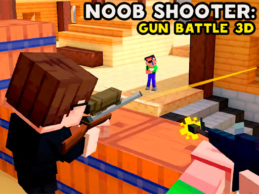 Game Screenshot Noob Shooter: Gun Battle 3D