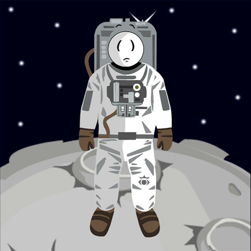 Game Screenshot Stickman in space