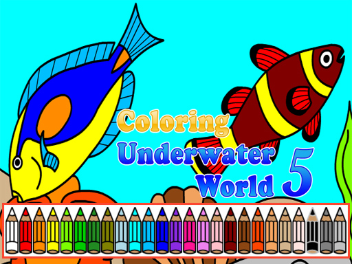 Game Screenshot Coloring Underwater World 5