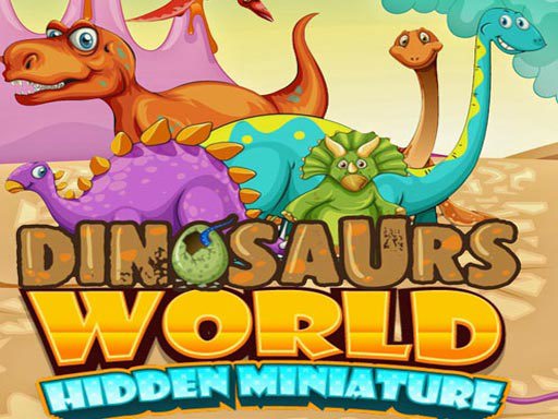 Game Screenshot Dinosaurs World Hidden Miniature