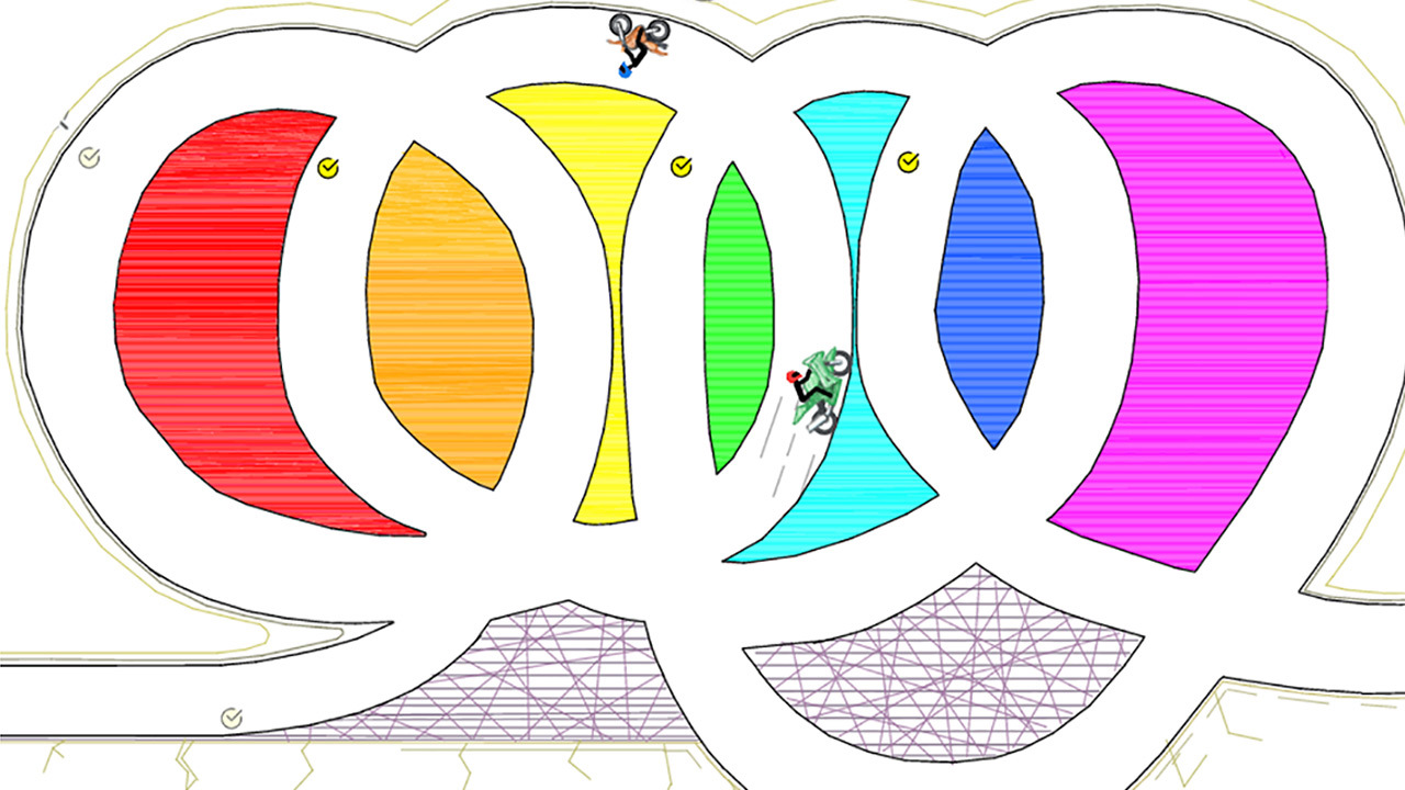 Game Screenshot Paper Racer