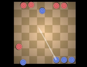 Game Screenshot Angry Checkers