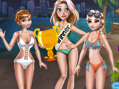 Game Screenshot Girls Surf Contest