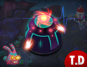 Game Screenshot The Lost Planet Tower Defense