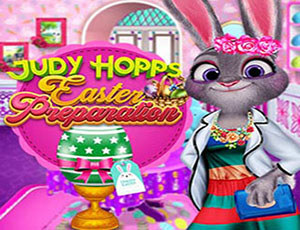 Game Screenshot Judy Hopps Easter Preparation