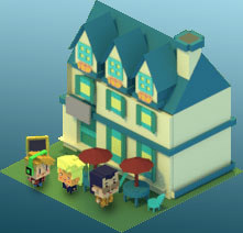 Game Screenshot Foody Avenue