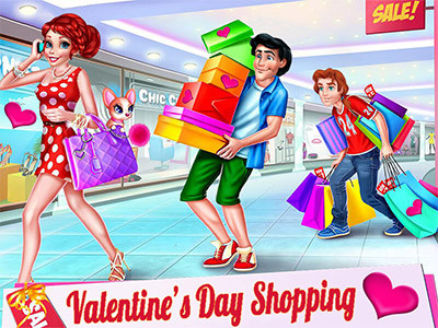 Game Screenshot Valentine's Day Shopping