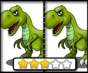 Game Screenshot Dinosaur Spot The Difference