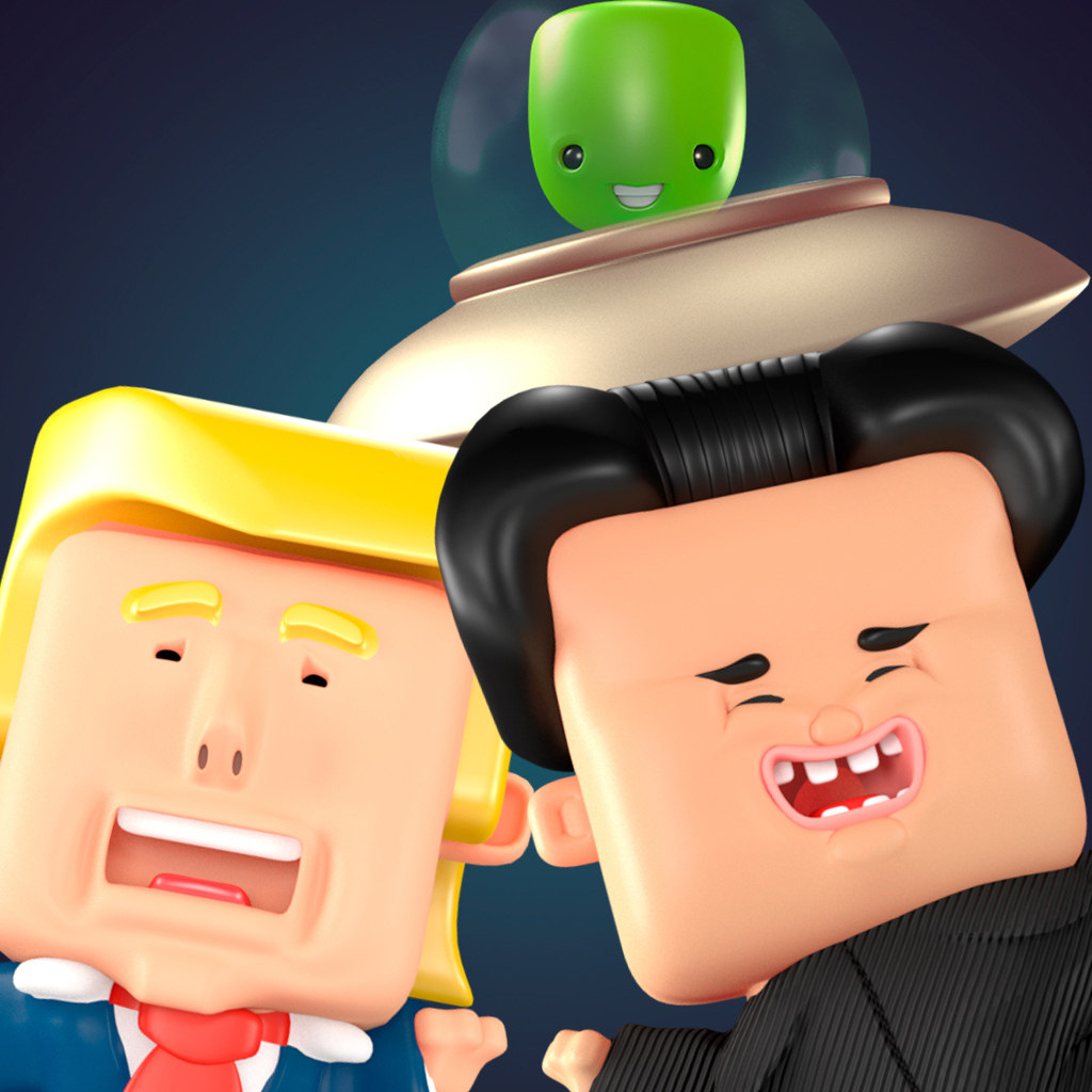 Game Screenshot STOP Trump vs Kim Jong-Un