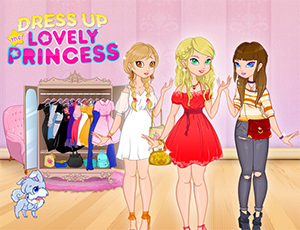 Game Screenshot Dress Up The Lovely Princess