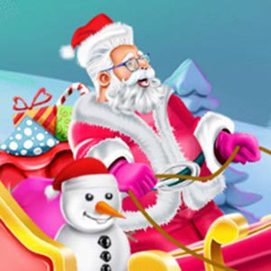 Game Screenshot Design Santa's Sleigh Game