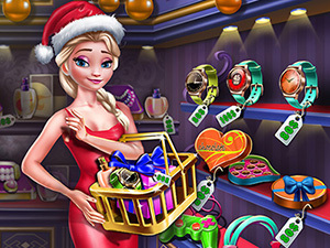 Game Screenshot Ice Queen Shopping Xmas Gift