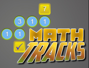 Game Screenshot Math Tracks