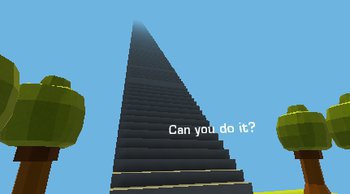 Game Screenshot KOGAMA: Longest Stair