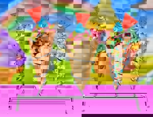 Game Homemade Ice Cream Cooking