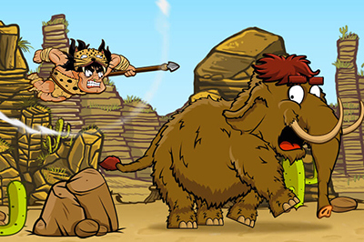 Game Screenshot Caveman Hunt
