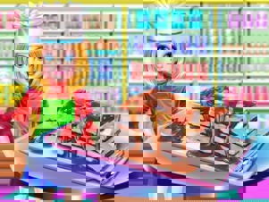 Game Ice Cream Sandwich Cake